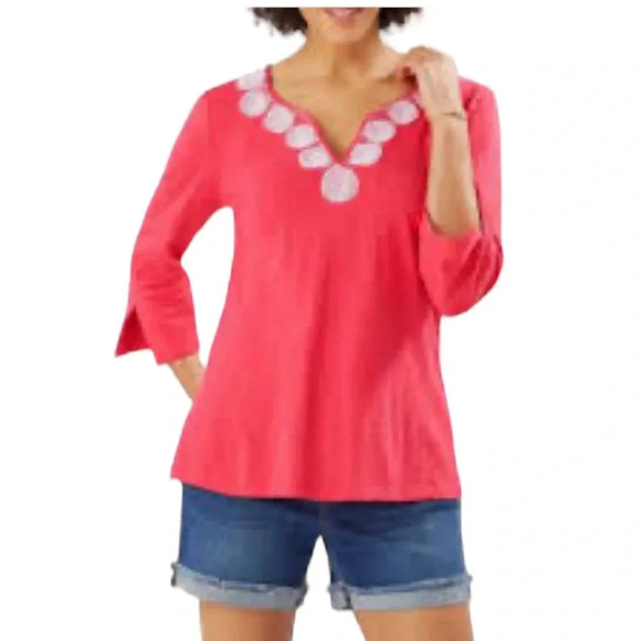 Tommy Bahama‎ Coral Tunic Top S/P - Picture 3 of 9